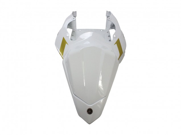 Blanc Or Noir Fiat Carénage Moto Yamaha YZF 600 R6 2006-2007