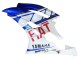 Blanc Bleu Rouge Fiat Motul Michelin Carénage Moto Yamaha YZF 600 R6 2006-2007