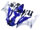 Blanc Bleu Noir Carénage Moto Yamaha YZF 600 R6 2006-2007