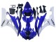 Blanc Bleu Noir Carénage Moto Yamaha YZF 600 R6 2006-2007