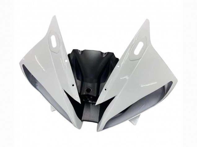 Blanc Noir Mat Carénage Moto Yamaha YZF 600 R6 2006-2007