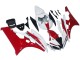 Blanc Rouge Carénage Moto Yamaha YZF 600 R6 2006-2007