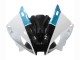 Blanc Bleu Noir Semakin Didepan ENEOS Carénage Moto Yamaha YZF 600 R6 2006-2007