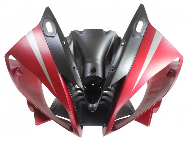 Rouge Noir Mat Carénage Moto Yamaha YZF 600 R6 2006-2007