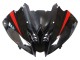 Argent Noir Rouge Requin 4 Carénage Moto Yamaha YZF 600 R6 2008-2016