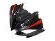 Argent Noir Rouge Requin 4 Carénage Moto Yamaha YZF 600 R6 2008-2016