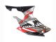 Argent Noir Rouge Requin 4 Carénage Moto Yamaha YZF 600 R6 2008-2016