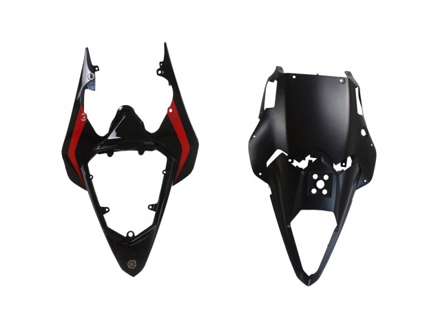 Argent Noir Rouge Requin 4 Carénage Moto Yamaha YZF 600 R6 2008-2016