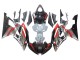 Argent Noir Rouge Requin 4 Carénage Moto Yamaha YZF 600 R6 2008-2016