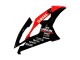 Rouge Noir Brillant DENSO Yamalube 21 Carénage Moto Yamaha YZF 600 R6 2008-2016