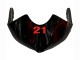 Rouge Noir Brillant DENSO Yamalube 21 Carénage Moto Yamaha YZF 600 R6 2008-2016