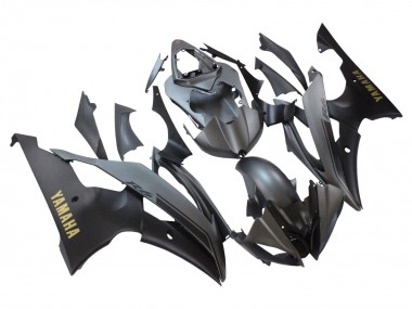 Gris Noir Mat Or Décalque Carénage Moto Yamaha YZF 600 R6 2008-2016 Pas Chère