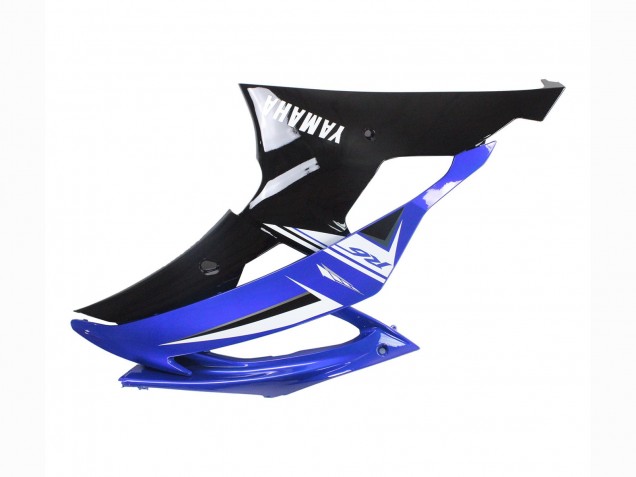 Blanc Bleu Noir Brillant Carénage Moto Yamaha YZF 600 R6 2008-2016