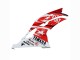Blanc Rouge Noir Fiat Acer Carénage Moto Yamaha YZF 600 R6 2008-2016