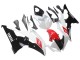 Blanc Rouge Noir Brillant Carénage Moto Yamaha YZF 600 R6 2008-2016