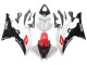 Blanc Rouge Noir Brillant Carénage Moto Yamaha YZF 600 R6 2008-2016