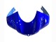 Bleu Noir Mat Carénage Moto Yamaha YZF 600 R6 2017-2023