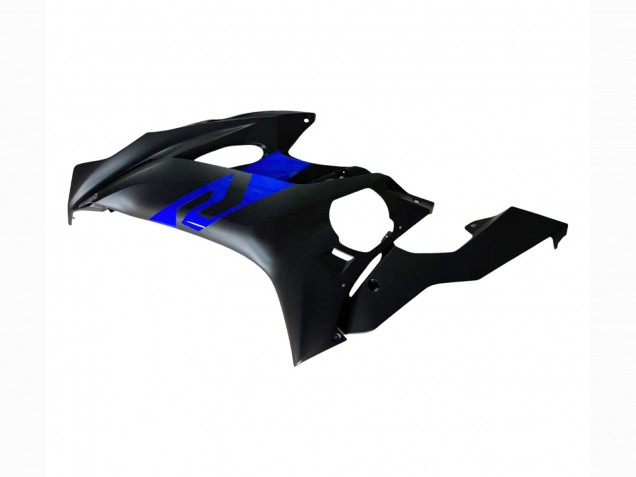 Bleu Noir Mat Carénage Moto Yamaha YZF 600 R6 2017-2023