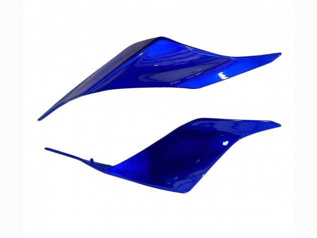 Bleu Noir Mat Carénage Moto Yamaha YZF 600 R6 2017-2023