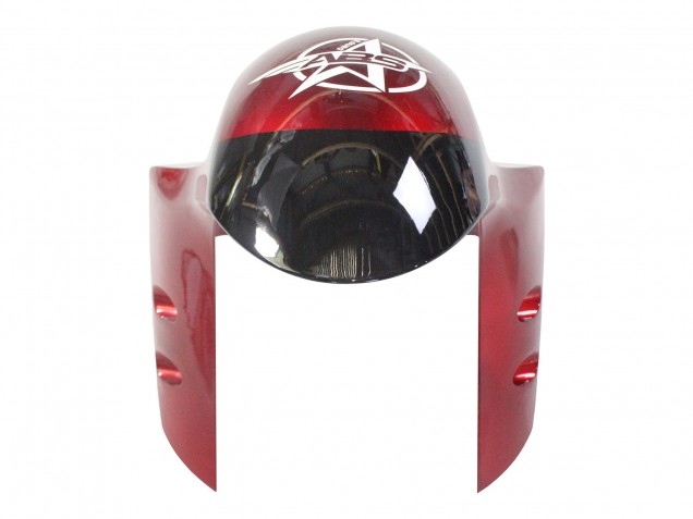 Blanc Rouge Noir Carénage Moto Yamaha YZF 600 R6 2017-2023