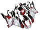 Blanc Rouge Noir Semakin Didepan Carénage Moto Yamaha YZF 600 R6 2017-2023