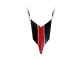 Blanc Rouge Noir Semakin Didepan Carénage Moto Yamaha YZF 600 R6 2017-2023