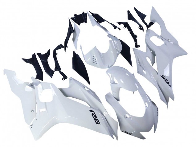 Blanc Carénage Moto Yamaha YZF 600 R6 2017-2023