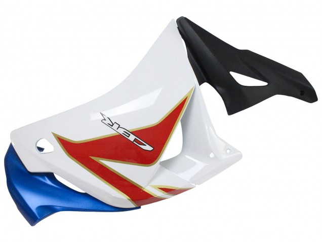 Blanc Rouge Bleu Clair Carénage Moto Honda CBR250RR 2011-2015