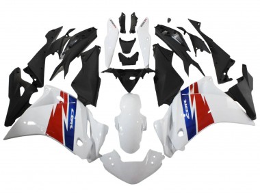 Blanc Rouge Bleu Carénage Moto Honda CBR250RR 2011-2015 Pas Chère