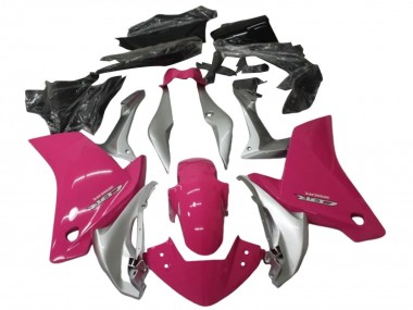 Argent Rose Kits Carénages Moto Honda CBR250RR 2011-2015 Pas Chère