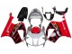 Argent Rouge Noir Bande Courses Carénage Moto Honda VTR1000 2000-2006