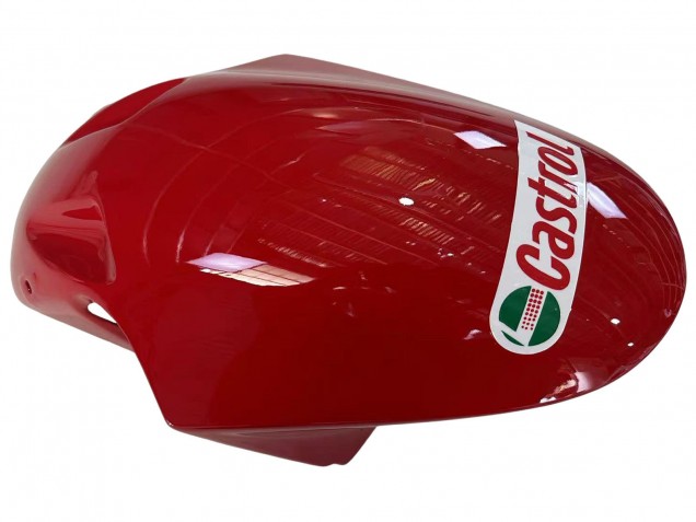 Blanc Rouge Vert Noir Brillant Castrol Carénage Moto Honda VTR1000 2000-2006