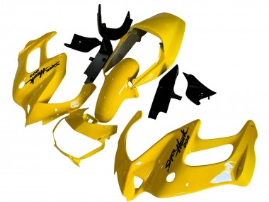 Jaune Carénage Moto Honda VTR1000F 1997-2005 Pas Chère