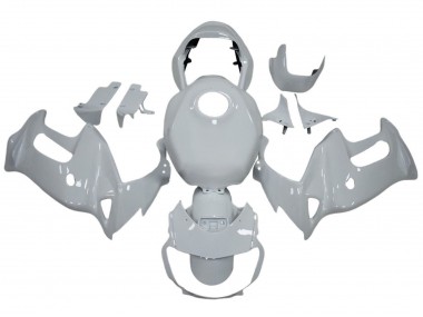 Blanc Brillant Carénage Moto Honda VTR1000F 1997-2005 Pas Chère