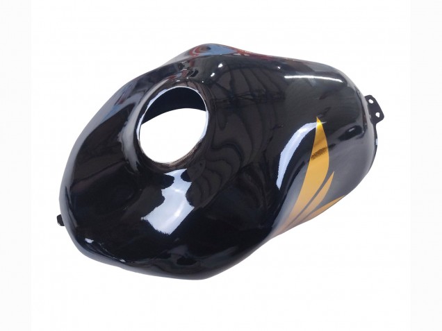 Noir Brillant Or Carénage Moto Honda VTR1000F 1997-2005