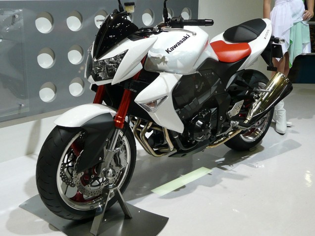Blanc Perle Carénage Moto Kawasaki Z1000 2003-2006