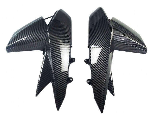 Noir Fibre de Carbone Carénage Moto Kawasaki Z1000 2010-2013