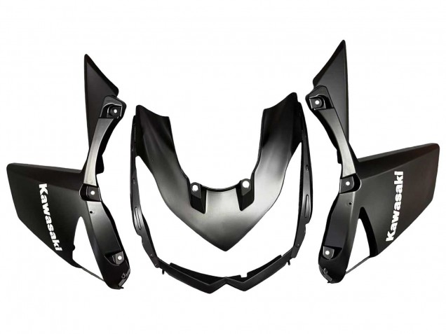 Orange Noir Brillant Carénage Moto Kawasaki Z1000 2010-2013