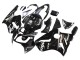 Noir Brillant Blanc Elf Neige Carénage Moto Kawasaki ZX12R 2000-2001