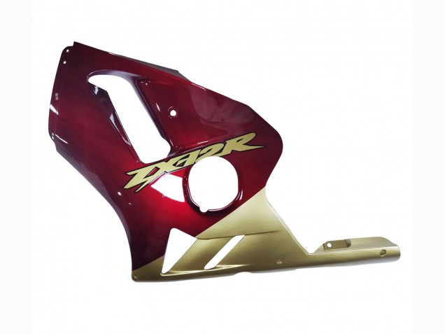 Rouge Or Carénage Moto Kawasaki ZX12R 2000-2001