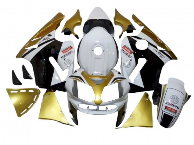 Blanc Or Noir Rouge Denso Carénage Moto Kawasaki ZX12R 2002-2006