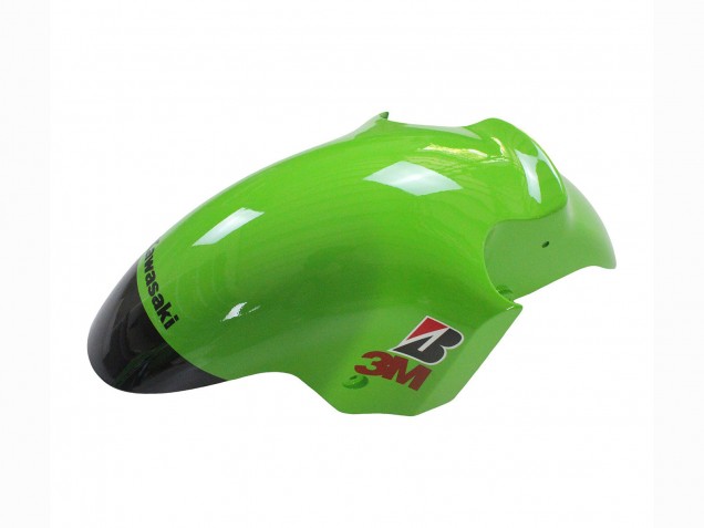 Vert Noir Brillant Elf Touch4 Monstre Carénages Moto Kawasaki ZX12R 2002-2006