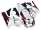Blanc Rouge Noir Carénage Moto Kawasaki ZX12R 2002-2006