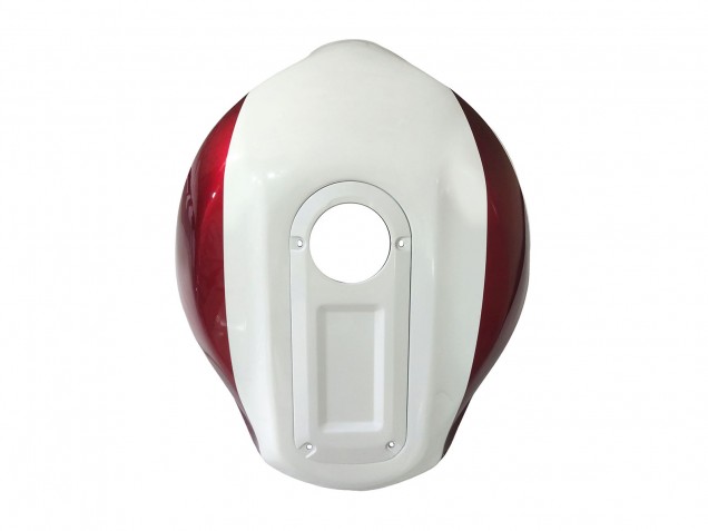 Blanc Rouge Noir Carénage Moto Kawasaki ZX12R 2002-2006