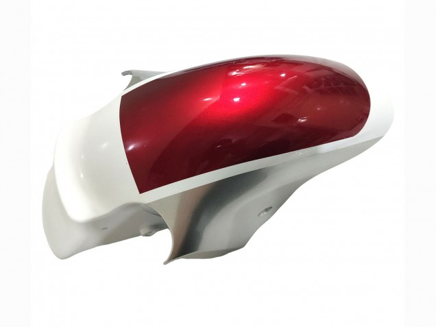 Blanc Rouge Noir Carénage Moto Kawasaki ZX12R 2002-2006