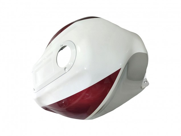 Blanc Rouge Noir Carénage Moto Kawasaki ZX12R 2002-2006