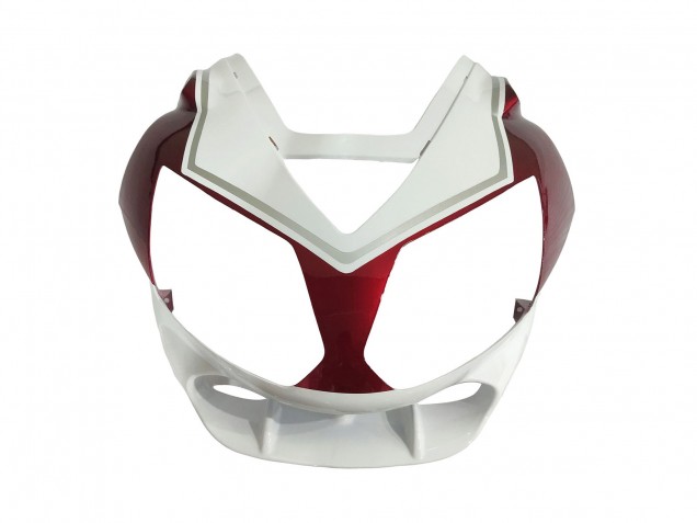 Blanc Rouge Noir Carénage Moto Kawasaki ZX12R 2002-2006