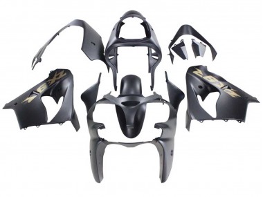Noir Mat Or Carénage Moto Kawasaki ZX9R 2000-2001 Pas Chère