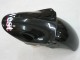 Noir Brillant Blanc West Carénage Moto Kawasaki ZX9R 2000-2001