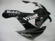 Noir Brillant Blanc West Carénage Moto Kawasaki ZX9R 2000-2001